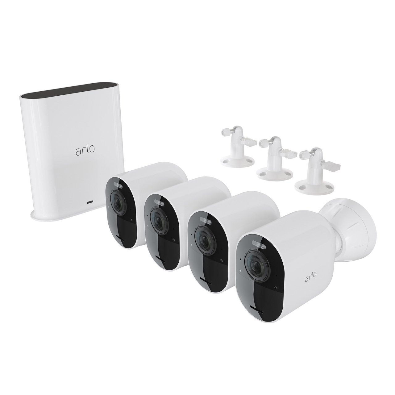 Arlo Ultra 2 Spotlight 4 Camera Kit Security System - Image 1