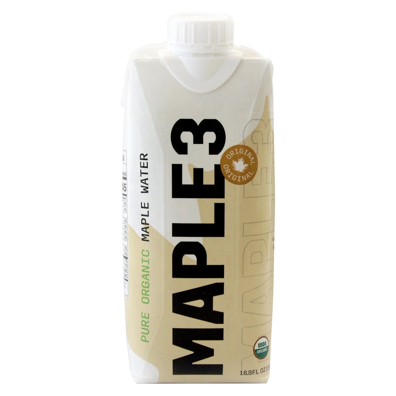 Maple 3 Pure Organic Maple Water, 12 Pack, 500ml - Image 1