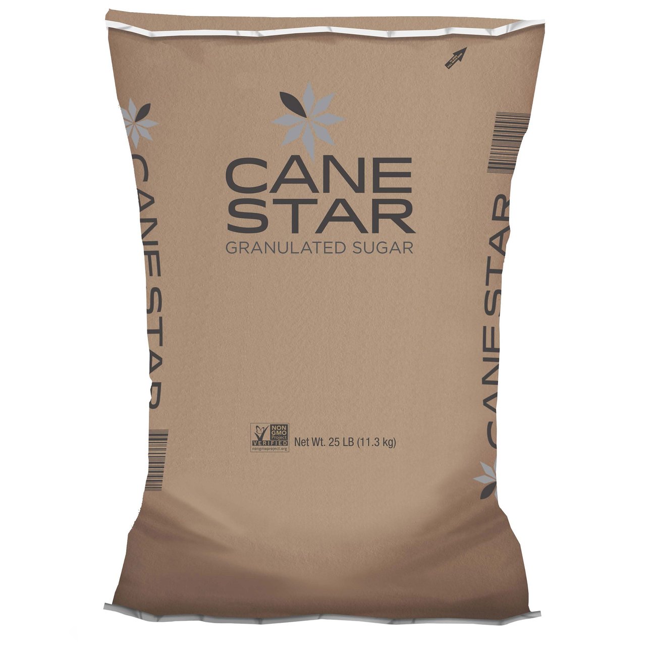 Cane Star Pure Cane Granulated Sugar, 25 lb