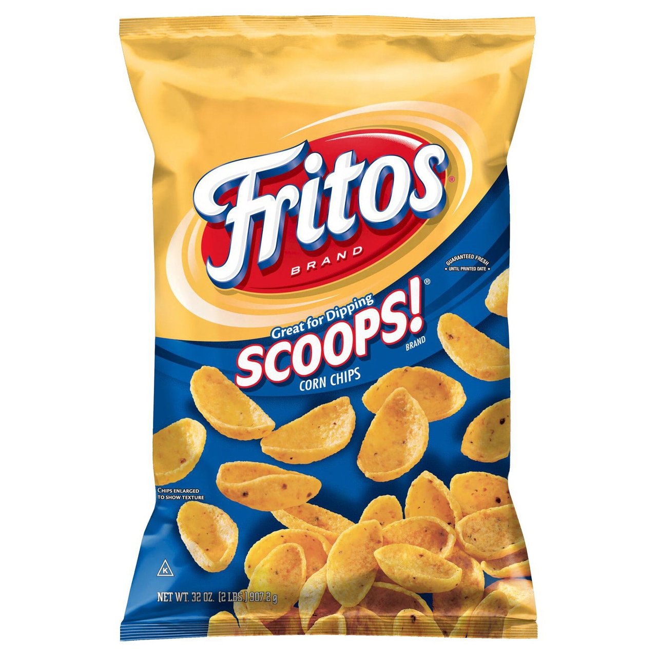 Fritos Scoops! Corn Chips 32 Ounce Bag - Image 1