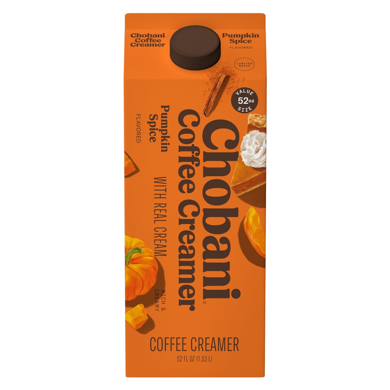 Chobani Pumpkin Spice Coffee Creamer, 52 Ounces - Image 1