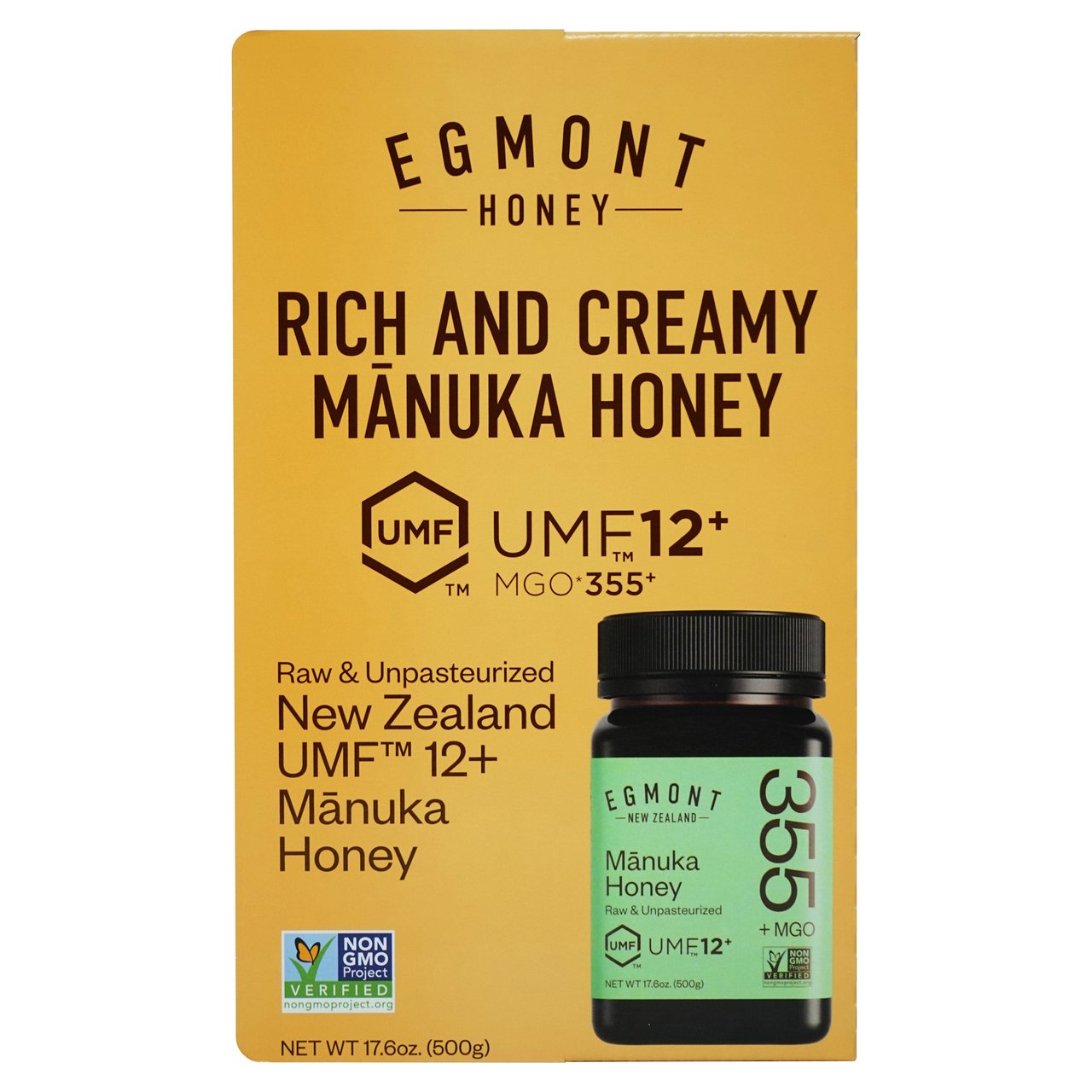 US Egmont Manuka Honey UMF 12+ 17.6 oz - Image 1