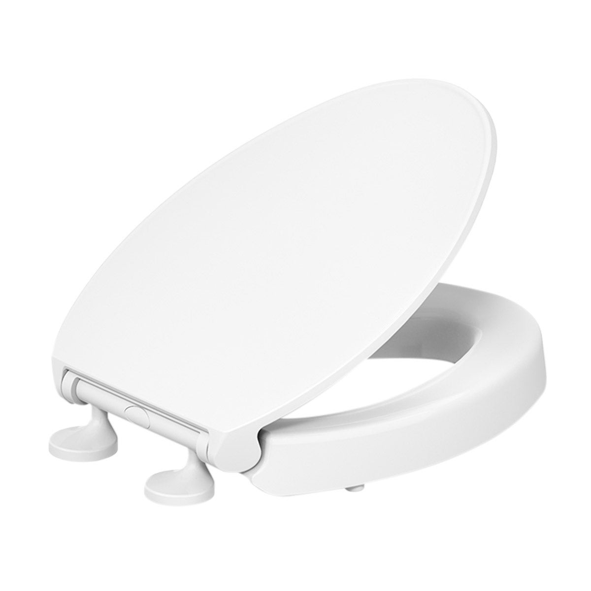 Kohler Border Elevated Quiet-Close Elongated Toilet Seat - Image 1