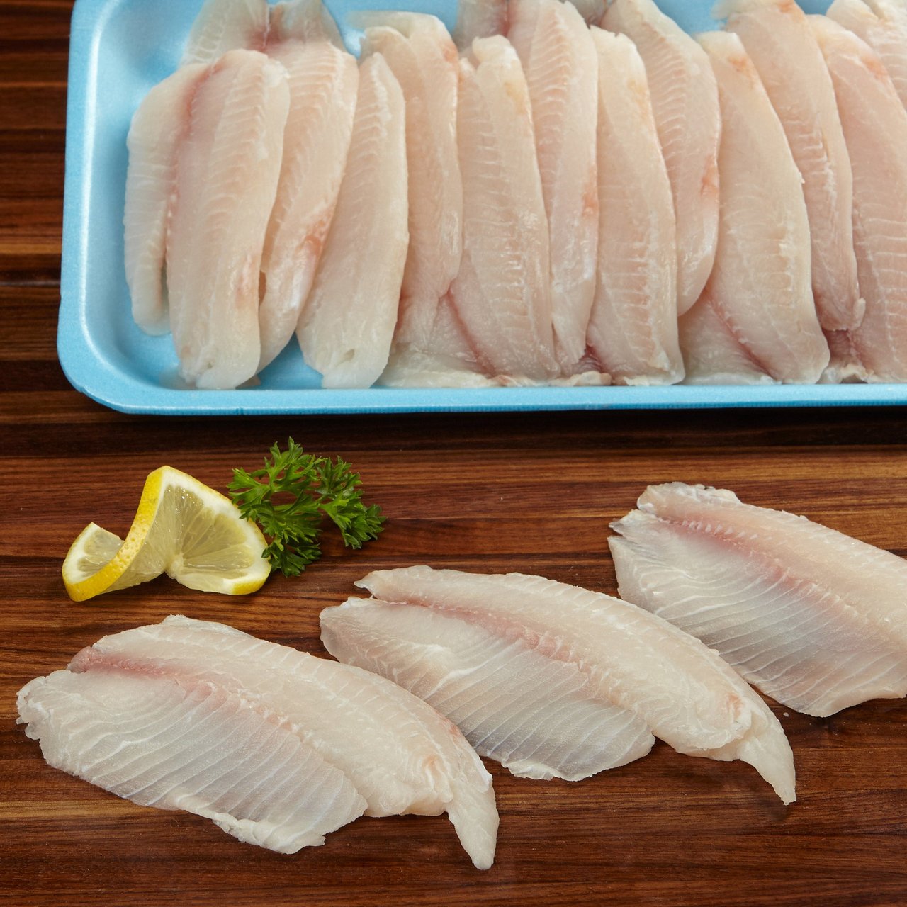 Fresh Tilapia Fillet Farm Raised Per LB