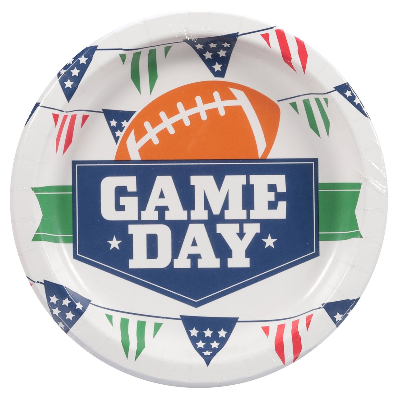 Pizazz Big Game Plate 10" / 100 Count - Image 1