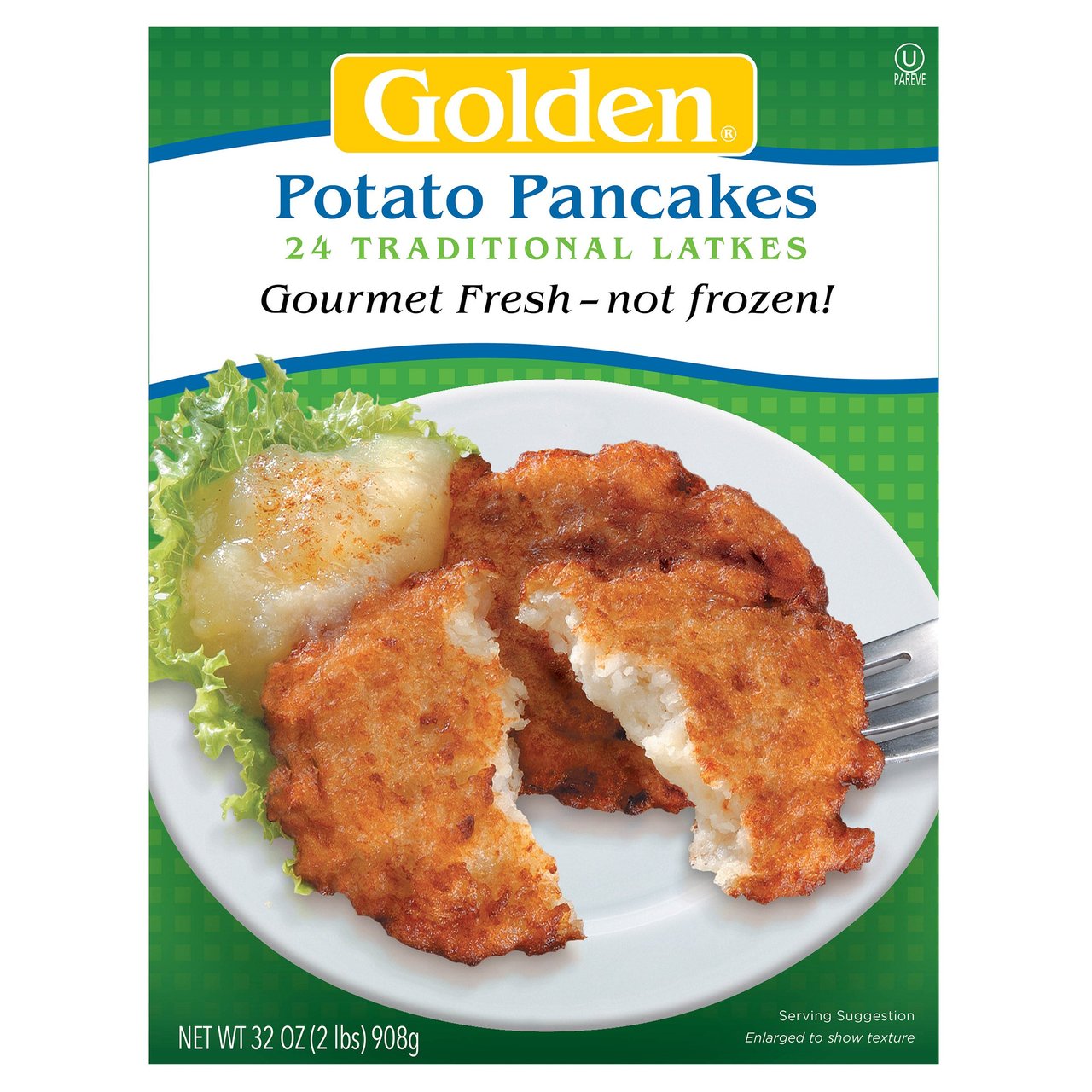 Golden Gourmet Potato Pancakes 32 oz (2 lbs) - Image 1