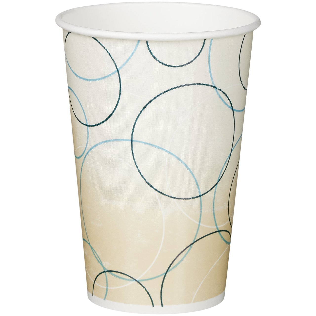 Graphic Packaging Champagne Paper Cold Cup, 16 oz, 1000 Count