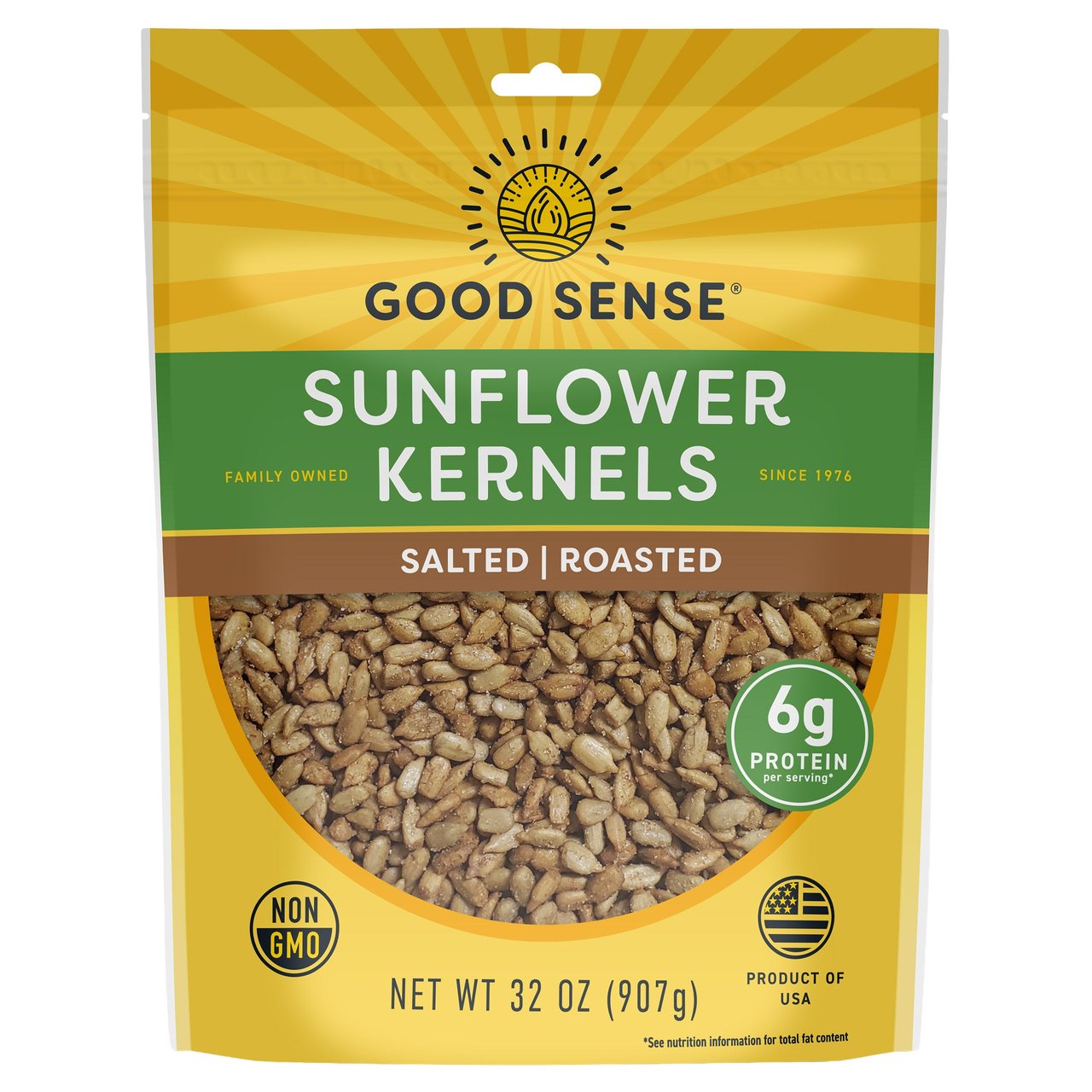GOOD SENSE SUNFLOWER SEED KERNELS 32 OUNCE BAG - Image 1