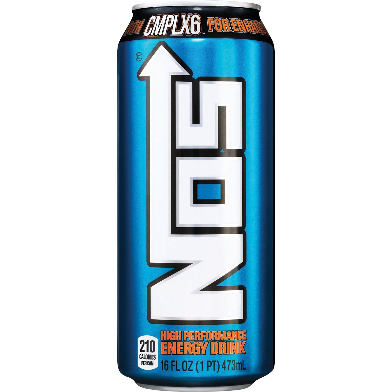 NOS Energy Drink, Original, 24 Pack, 16 fl oz Cans - Image 1