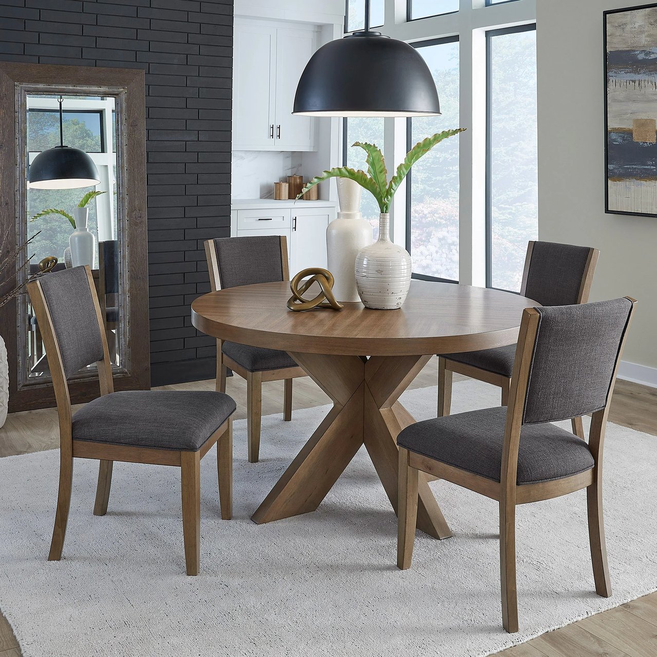 Universal Broadmoore Zealand 5-Piece Dining Set - Image 1
