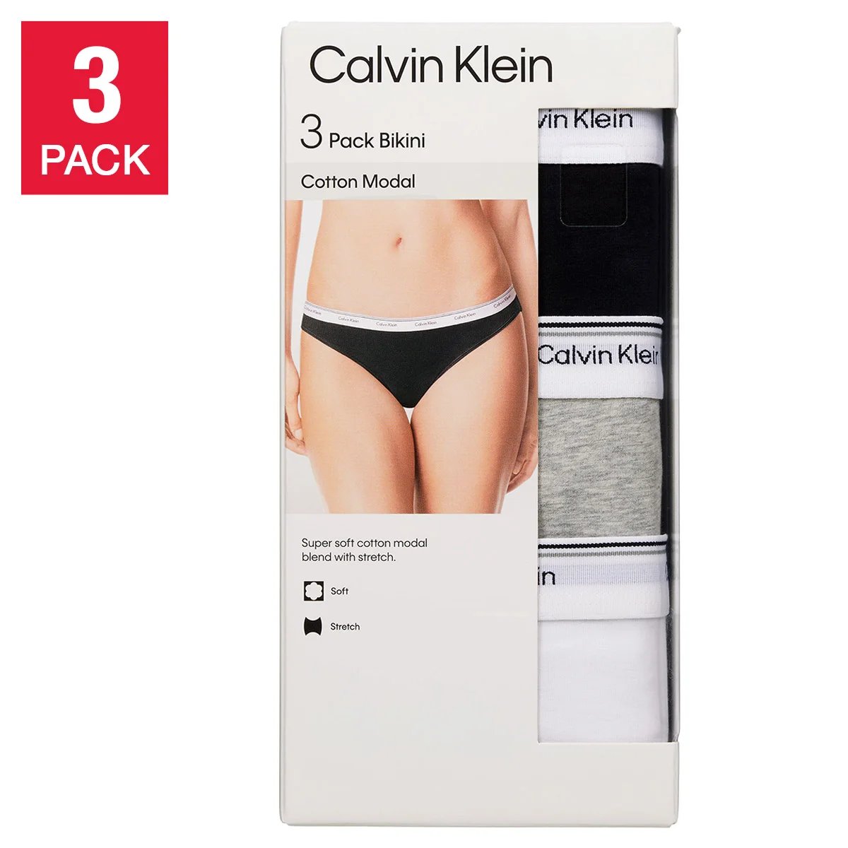 Calvin Klein Women's Bikini 3-Pack - Image 1
