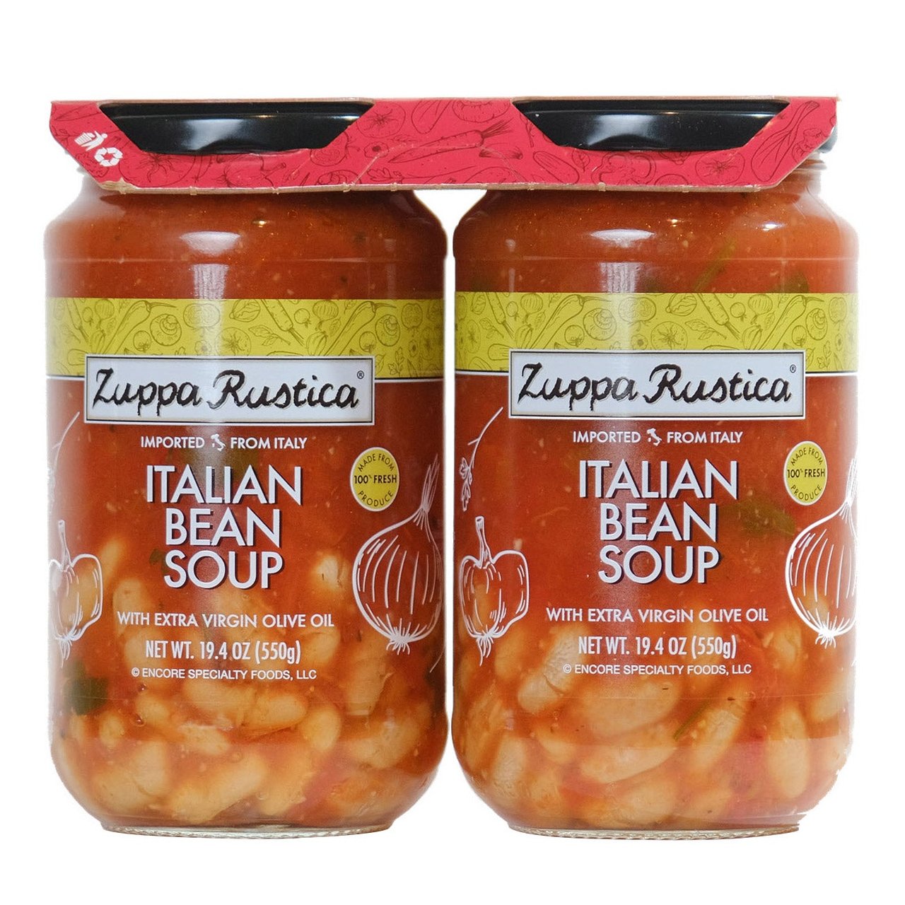 ZUPPA RUSTICA ITALIAN BEAN SOUP 2/19.4 OZ - Image 1