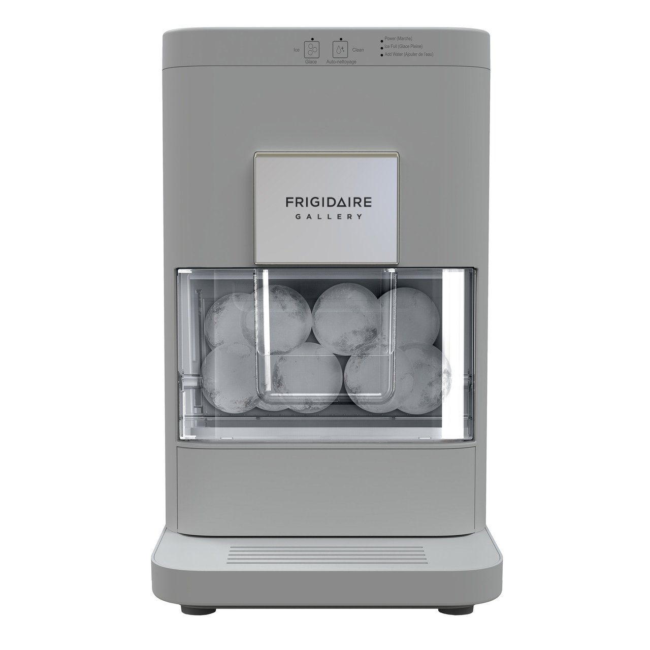 Frigidaire Gallery Sphere Ice Maker, Gray - Image 1