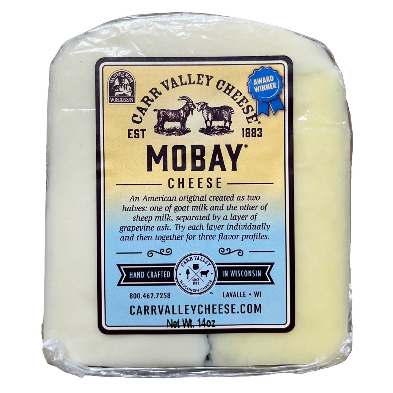 Carr Valley Cheese Co. Mobay 14 Ounce Package - Image 1