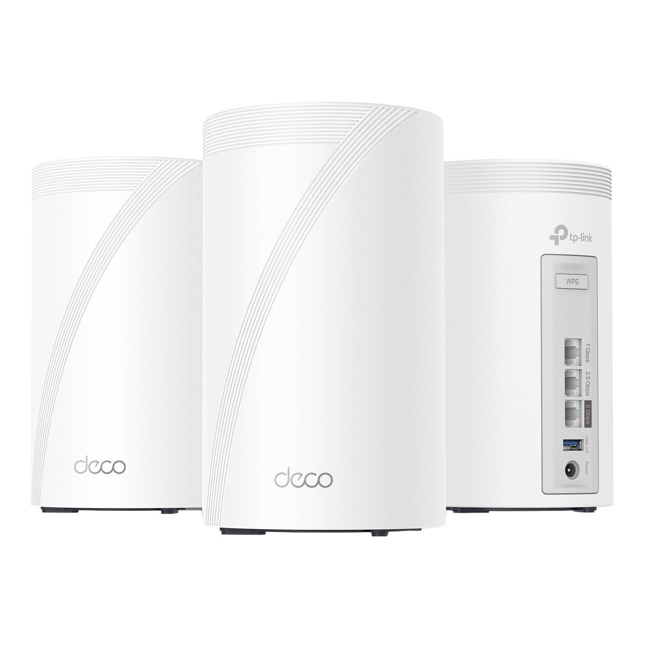 TP-Link Deco BE65 Pro Whole Home Tri-Band Wi-Fi 7 Mesh System 3-Pack - Image 1