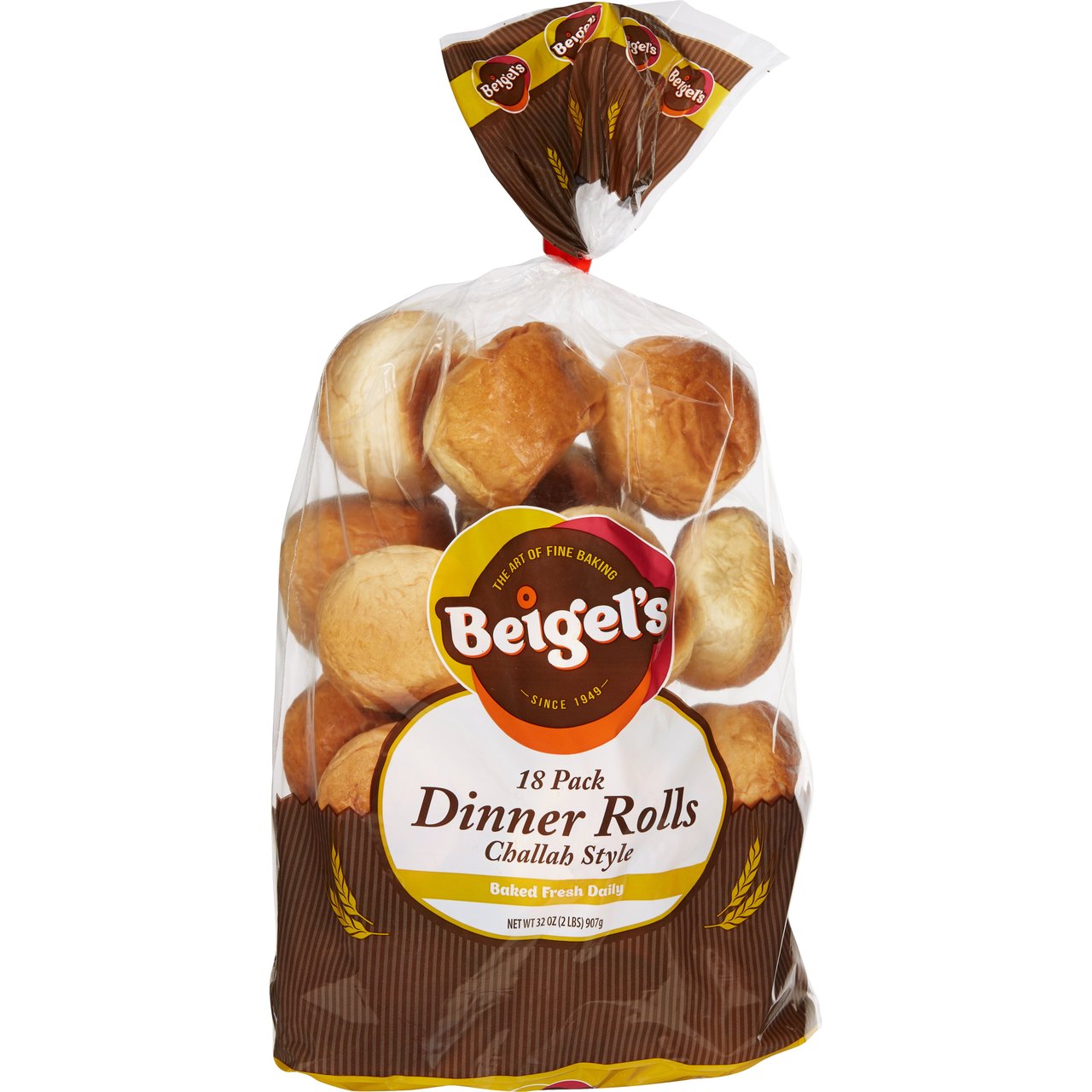 Beigel's Kosher Challah Rolls, 32 oz (2 lbs) - Image 1