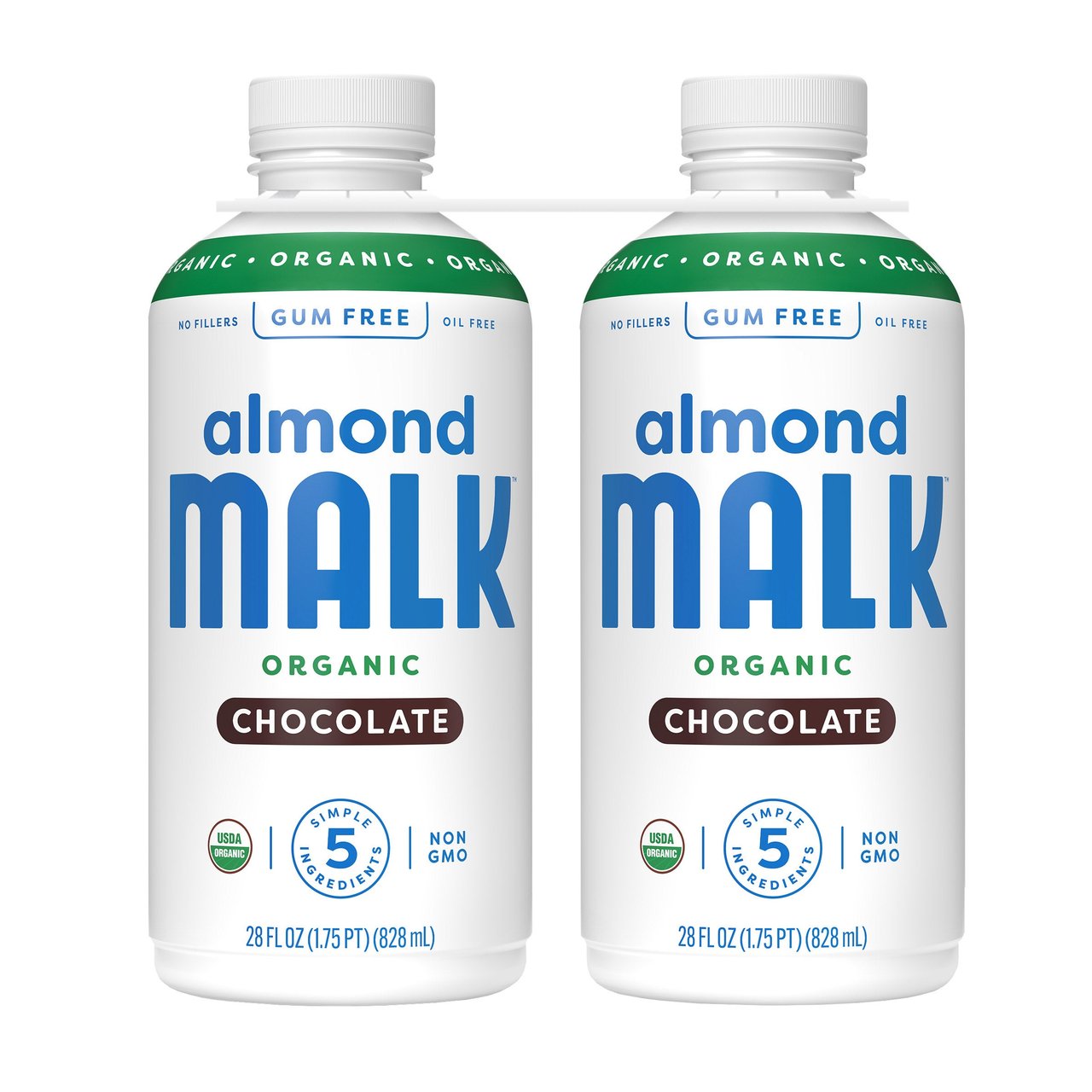 MALK Organic Chocolate Almond Milk 2/28 oz - Image 1