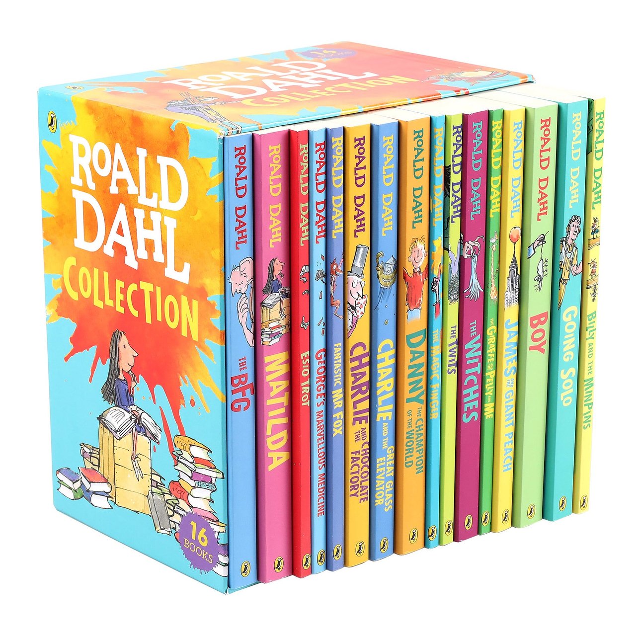 Roald Dahl Collection: 16 Book Box Set - Image 1