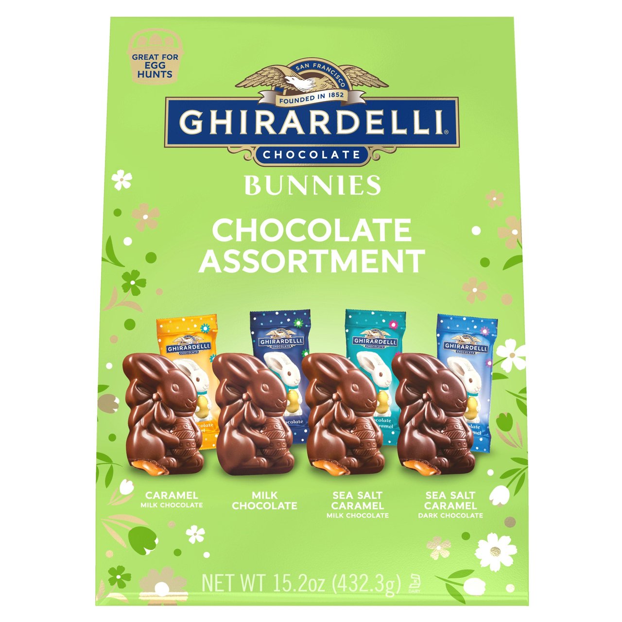 Ghirardelli Easter Bunnies 15.2 Ounces - Image 1