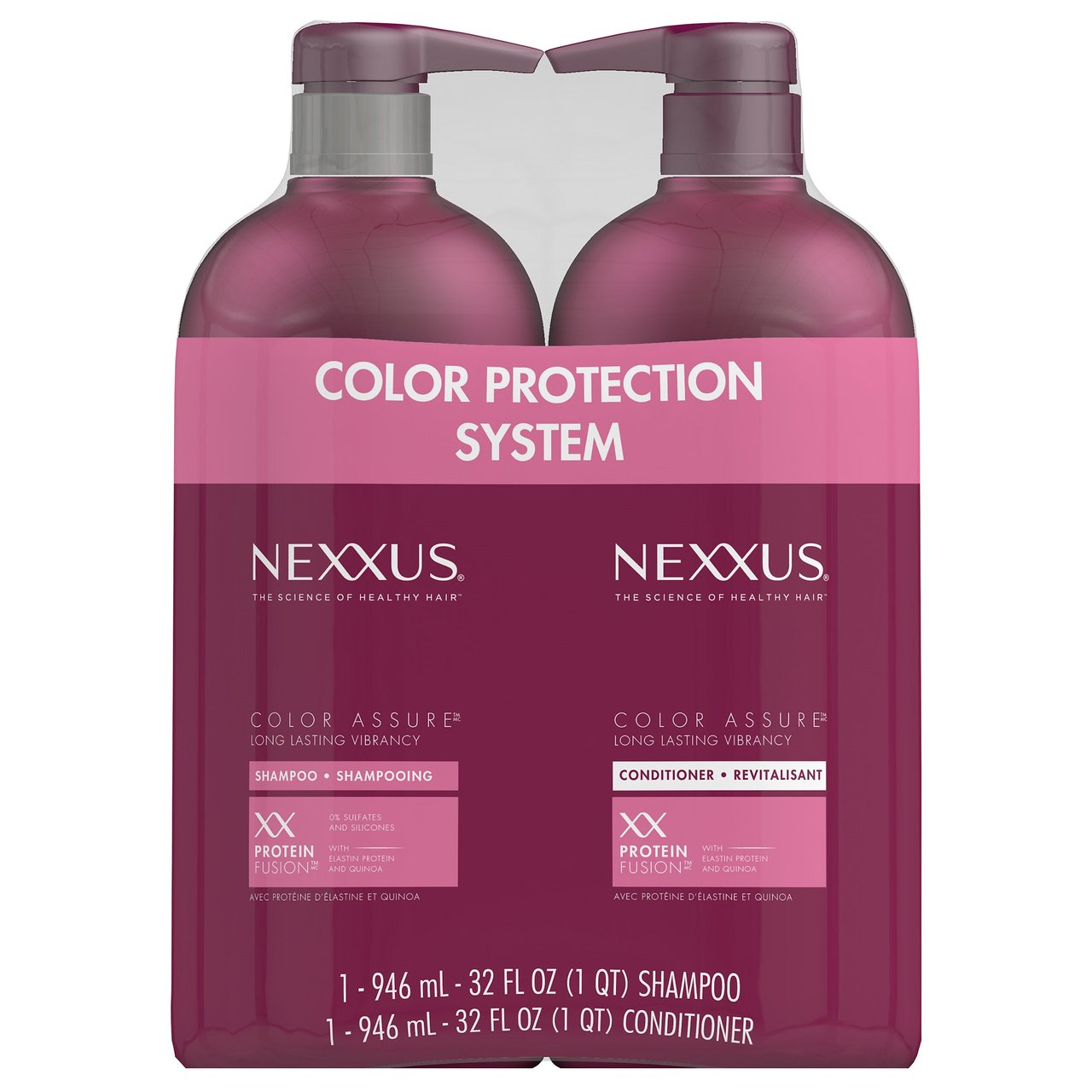 Nexxus Color Assure Shampoo & Conditioner - Image 1