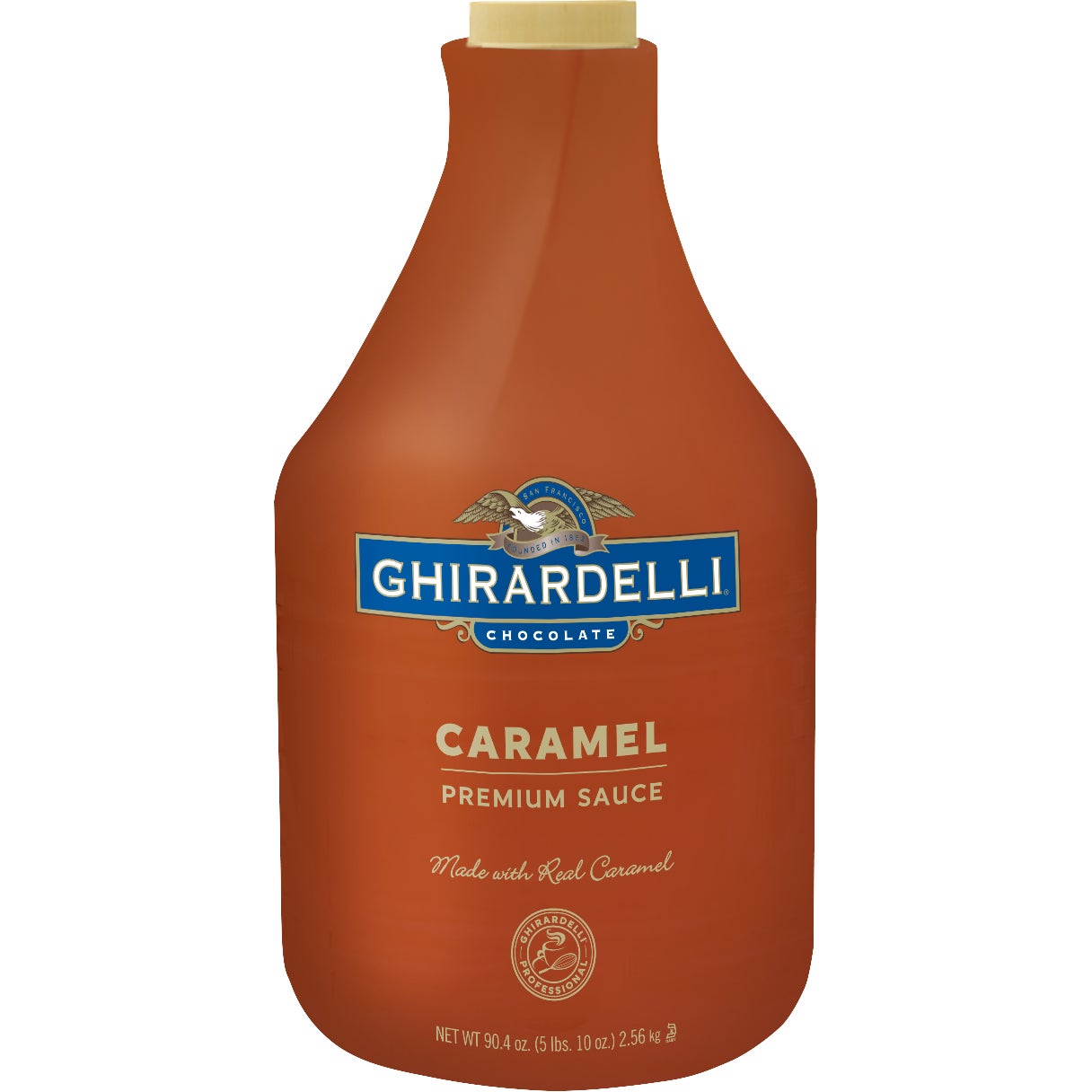 Ghirardelli Creamy Caramel Flavored Sauce 90.4 oz