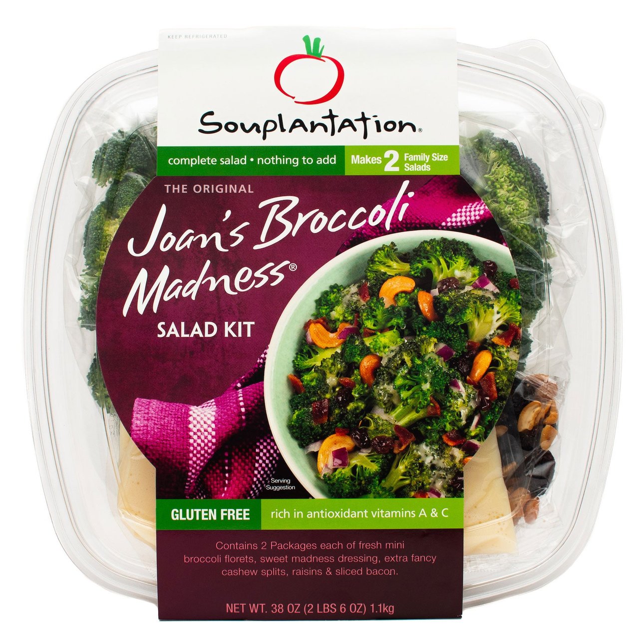Souplantation Broccoli Madness Salad Kit 38 oz - Image 1