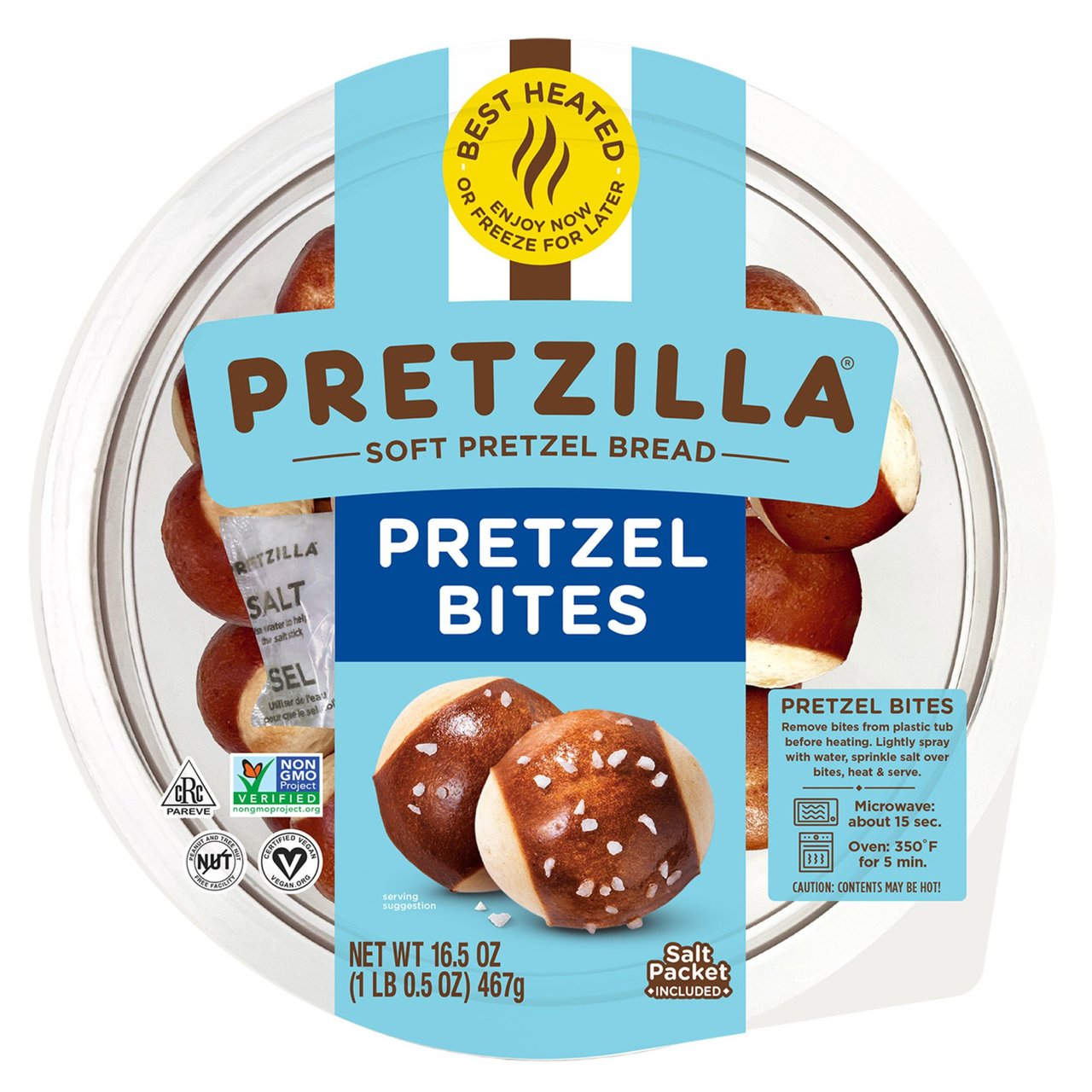 Pretzilla Soft Pretzel Bites 16.5 Ounces - Image 1