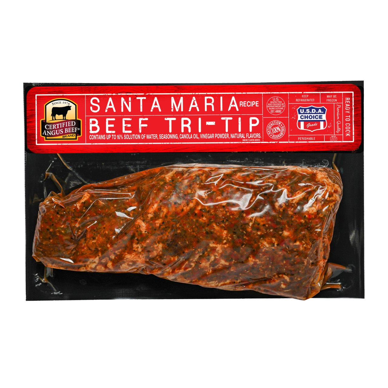Certified Angus Beef Santa Maria Tri-Tip, Price Per Pound - Image 1