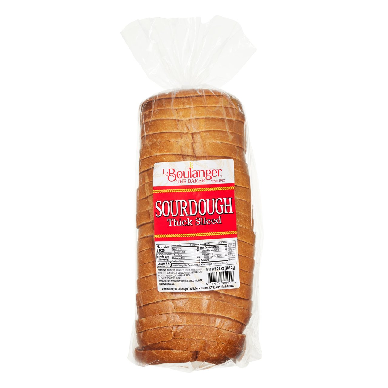 Le Boulanger Sourdough Thick Slice 34 oz - Image 1