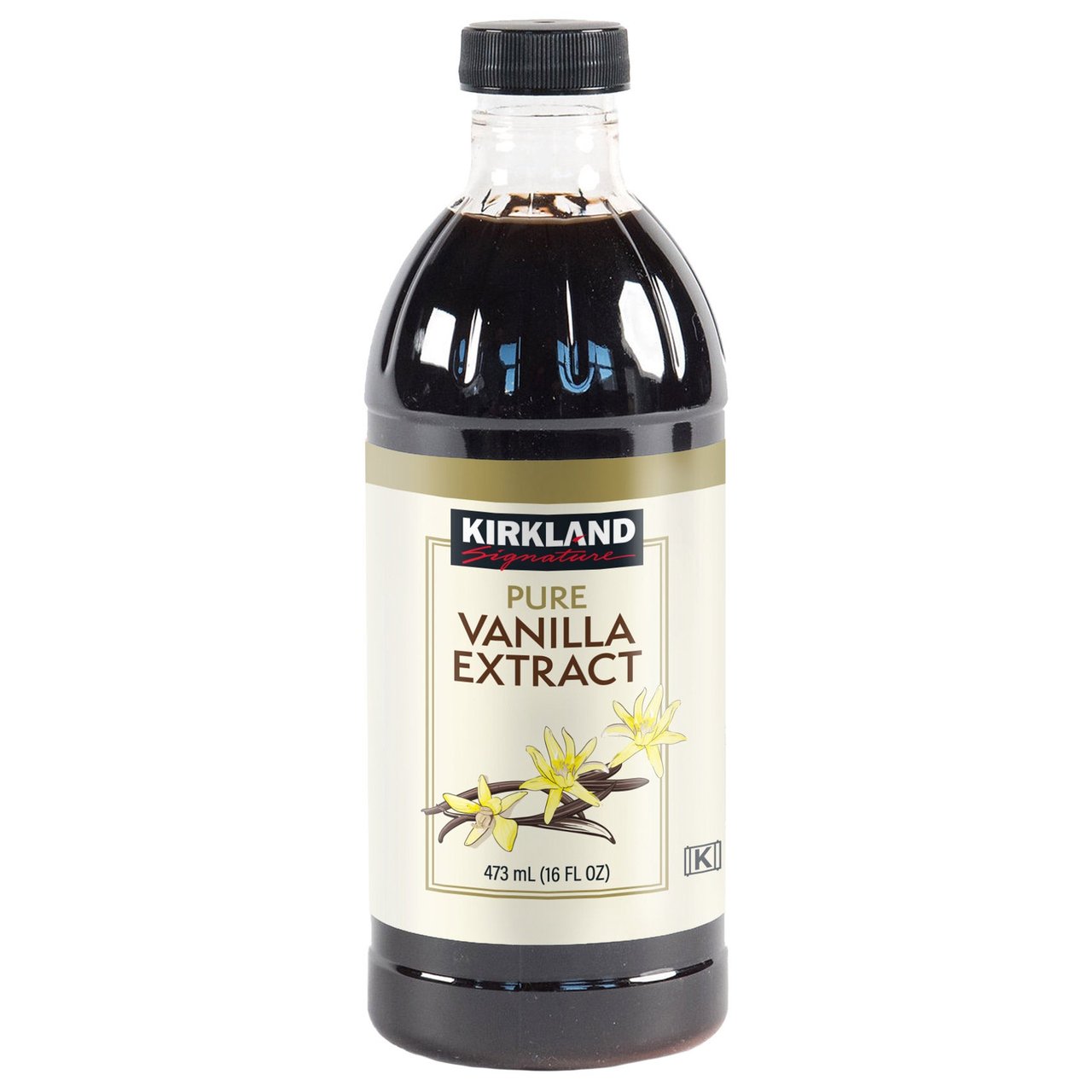 Kirkland Signature Pure Vanilla Extract 16 fl oz - Image 1