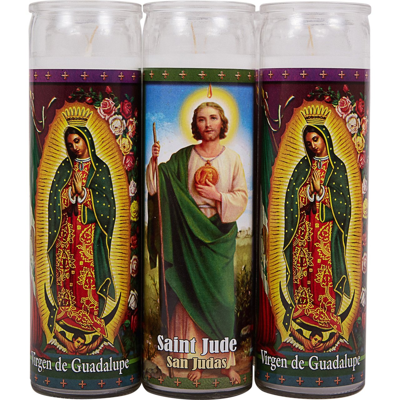 St. Jude Candles 6-Pack, 8.25", 96-Hour Burn