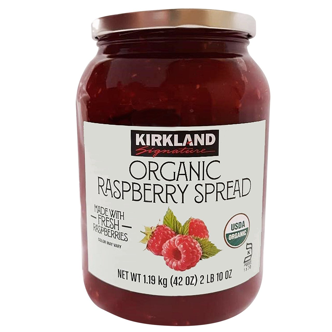Kirkland Signature Organic Raspberry Spread 42 oz - Image 1