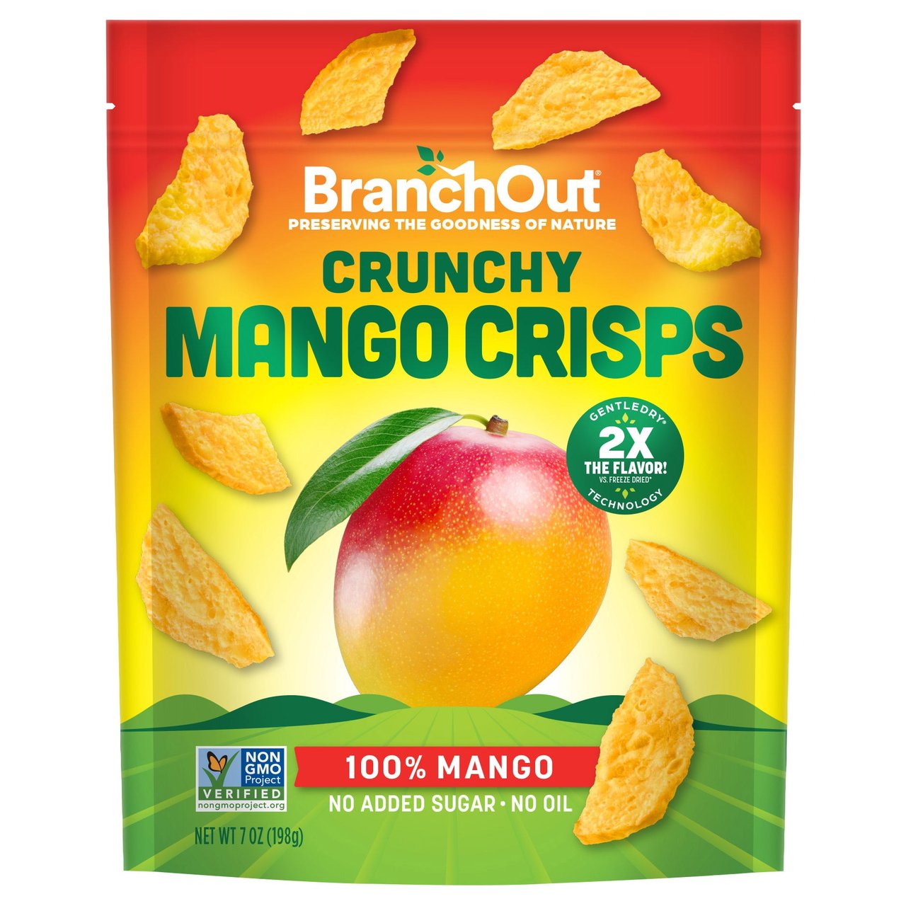 BRANCHOUT MANGO CRISPS 7 OUNCES - Image 1