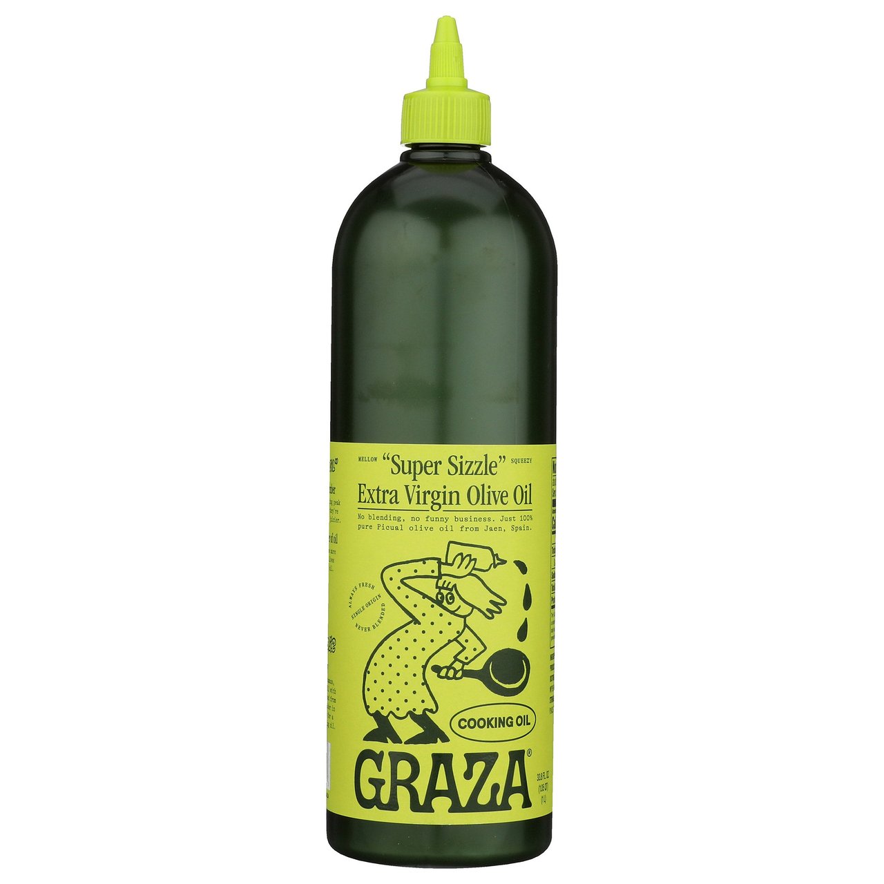 Graza Sizzle Extra Virgin Olive Oil 1 Liter - Image 1