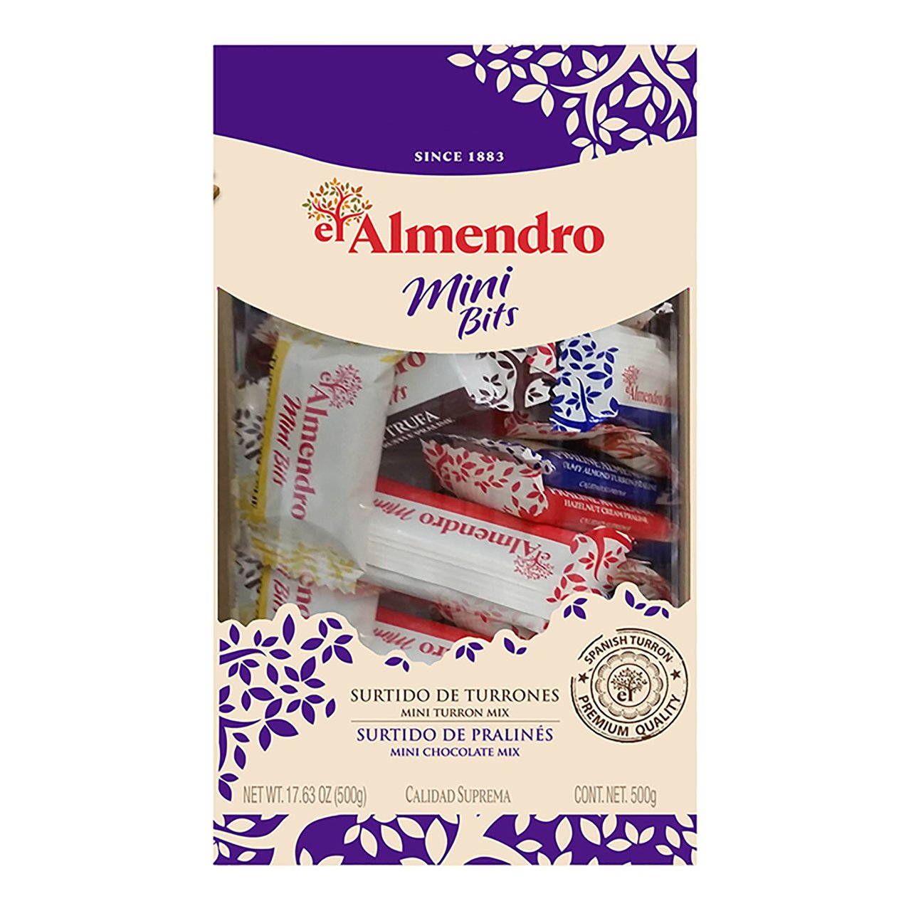 El Almendro Mini Mix Turron & Praline 17.64 oz - Image 1