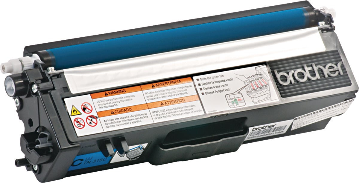 Brother Cyan High-Yield Toner Cartridge TN315C
