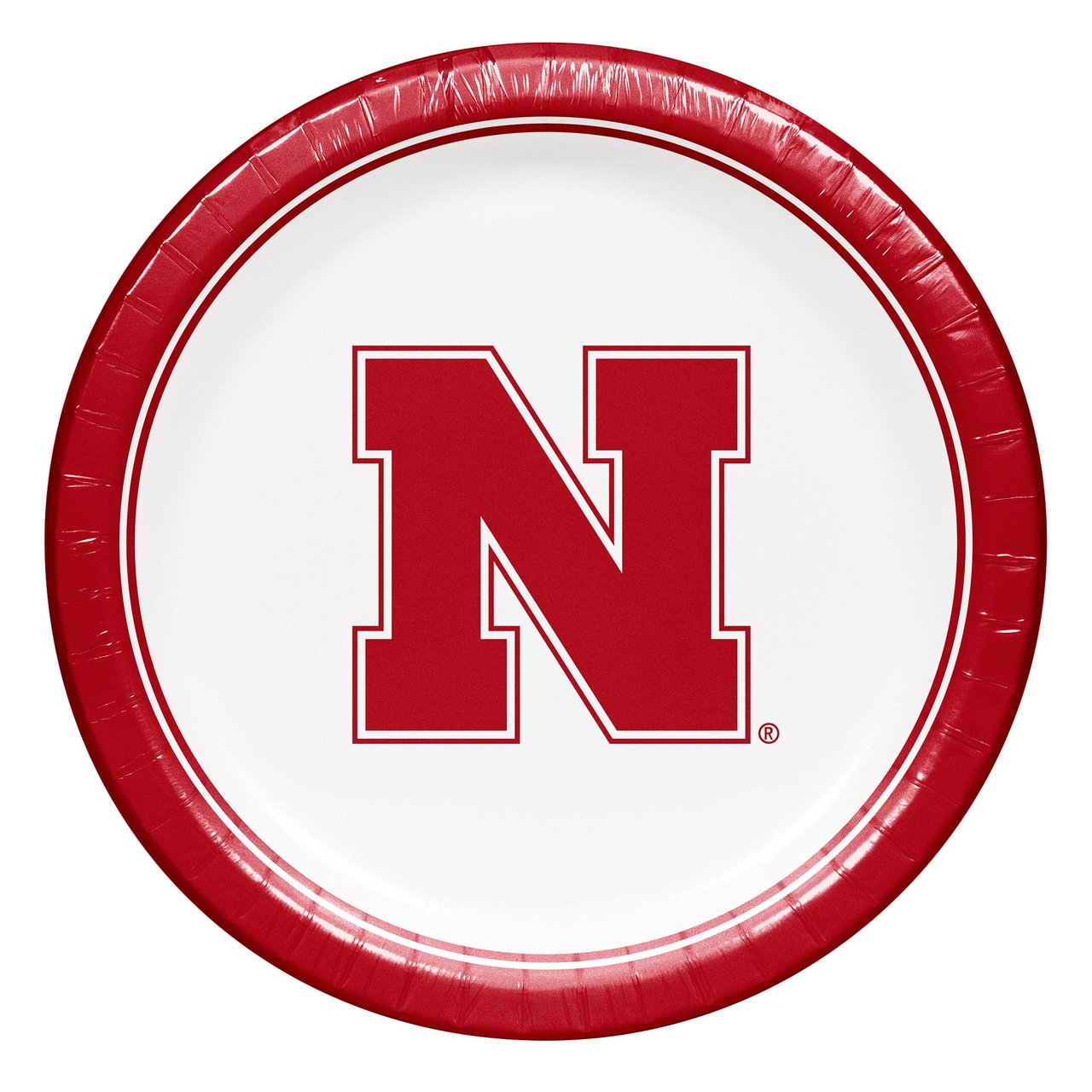 Hoffmaster 10" Plate University of Nebraska 100 Count Package