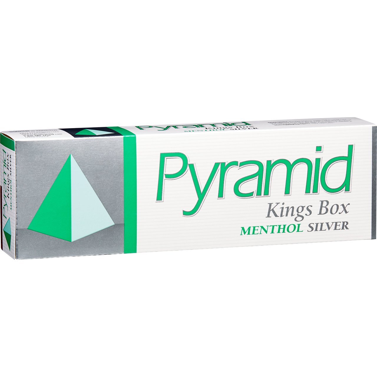 Pyramid Silver Box Menthol Cigarettes
