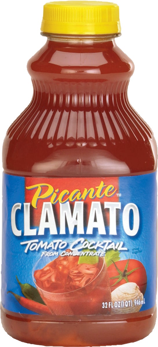 Clamato Picante Tomato Cocktail, 12 x 32 oz