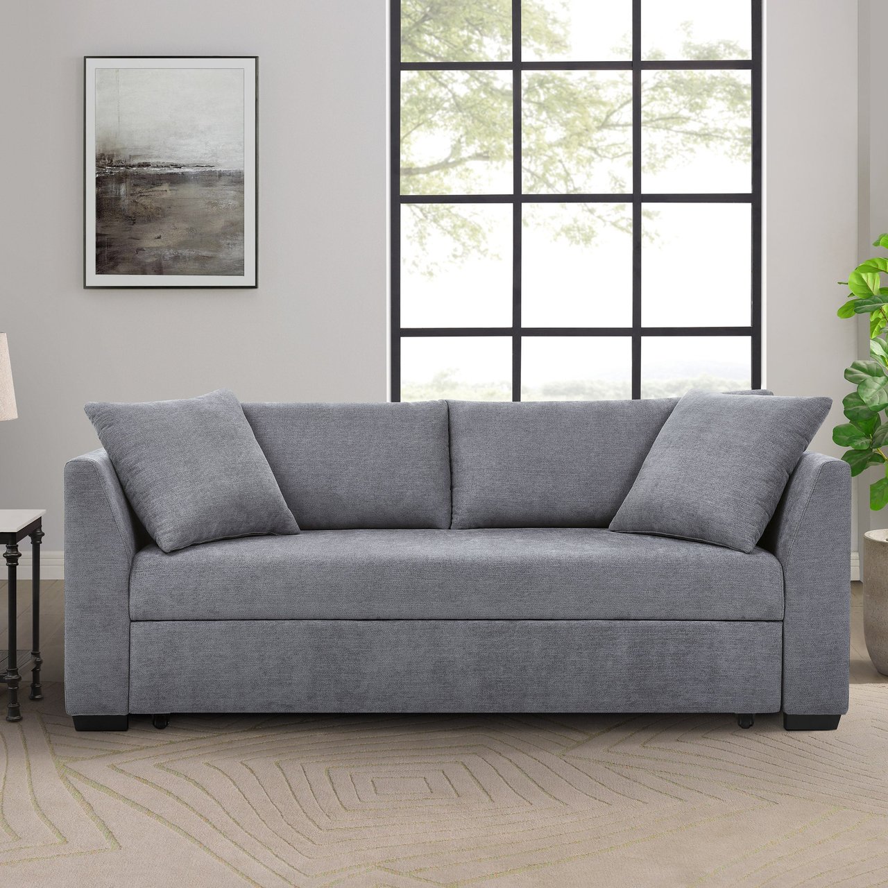 Thomasville Marion Fabric Convertible Sofanull