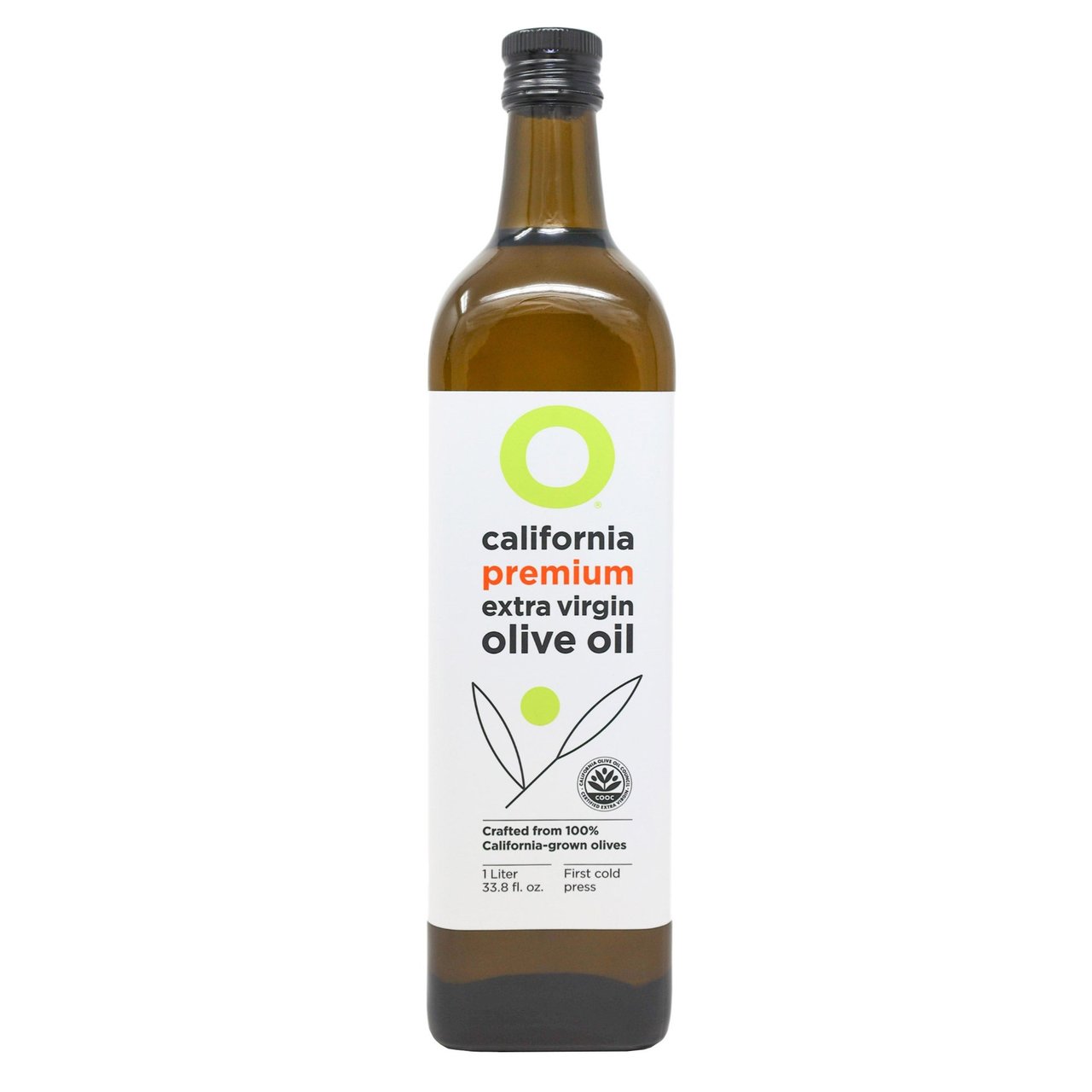 O Olive Oil Extra Virgin Olive Oil California 1 Liter - Image 1