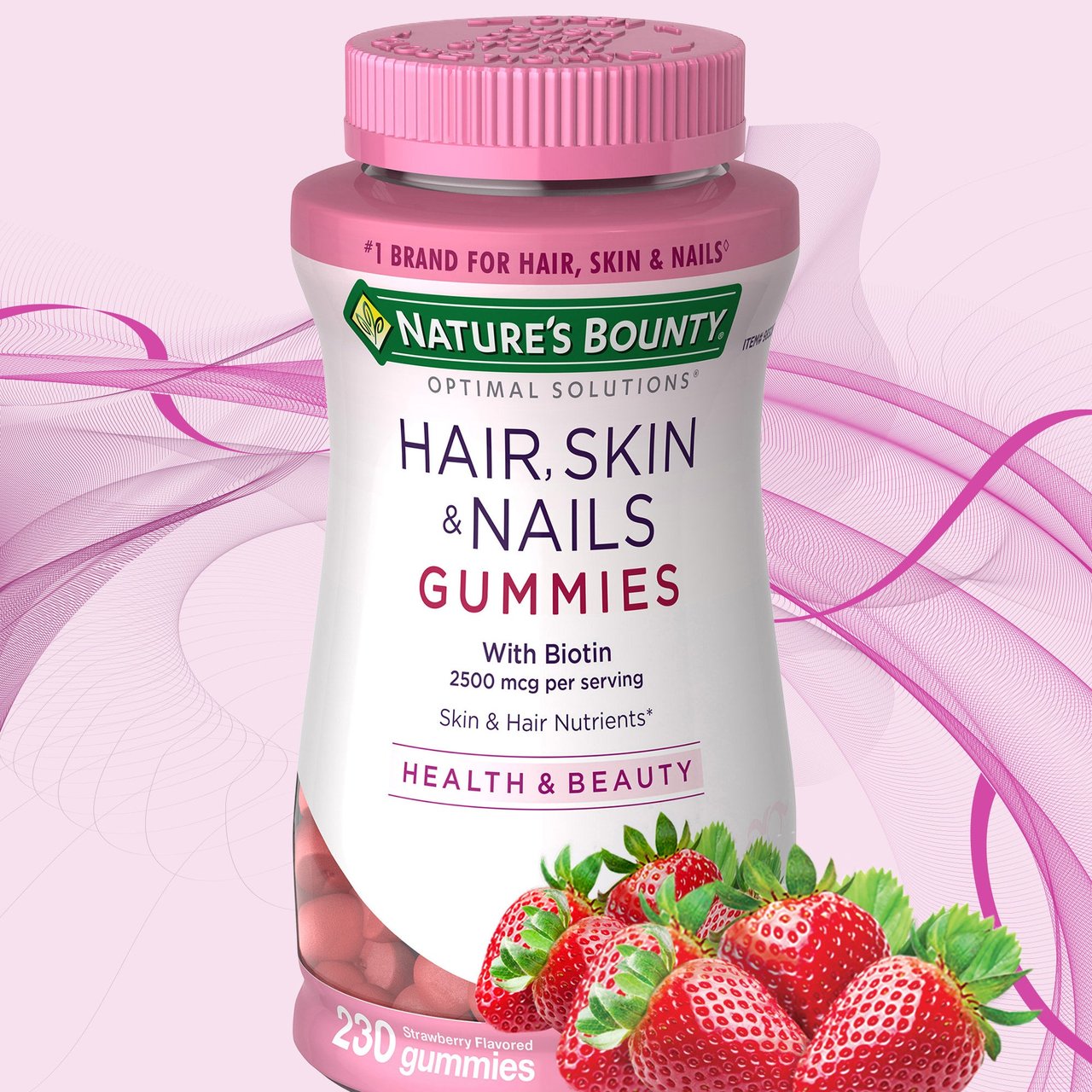 Nature's Bounty Hair, Skin & Nails Advanced Gummies, 230 CT - Image 1