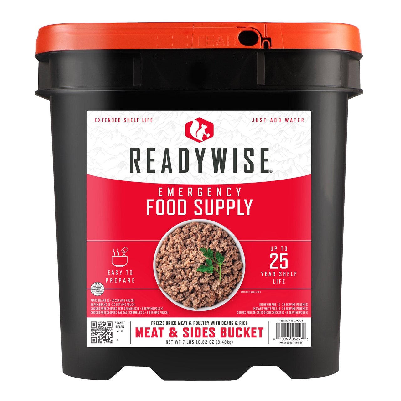 ReadyWise 110 Serving Emergency Protein Bucket - Image 1