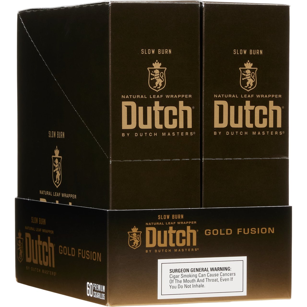 Dutch Masters Gold Fusion Cigarillos 30 Packs of 2 - Pre-Priced 2/$1.29 - Image 1