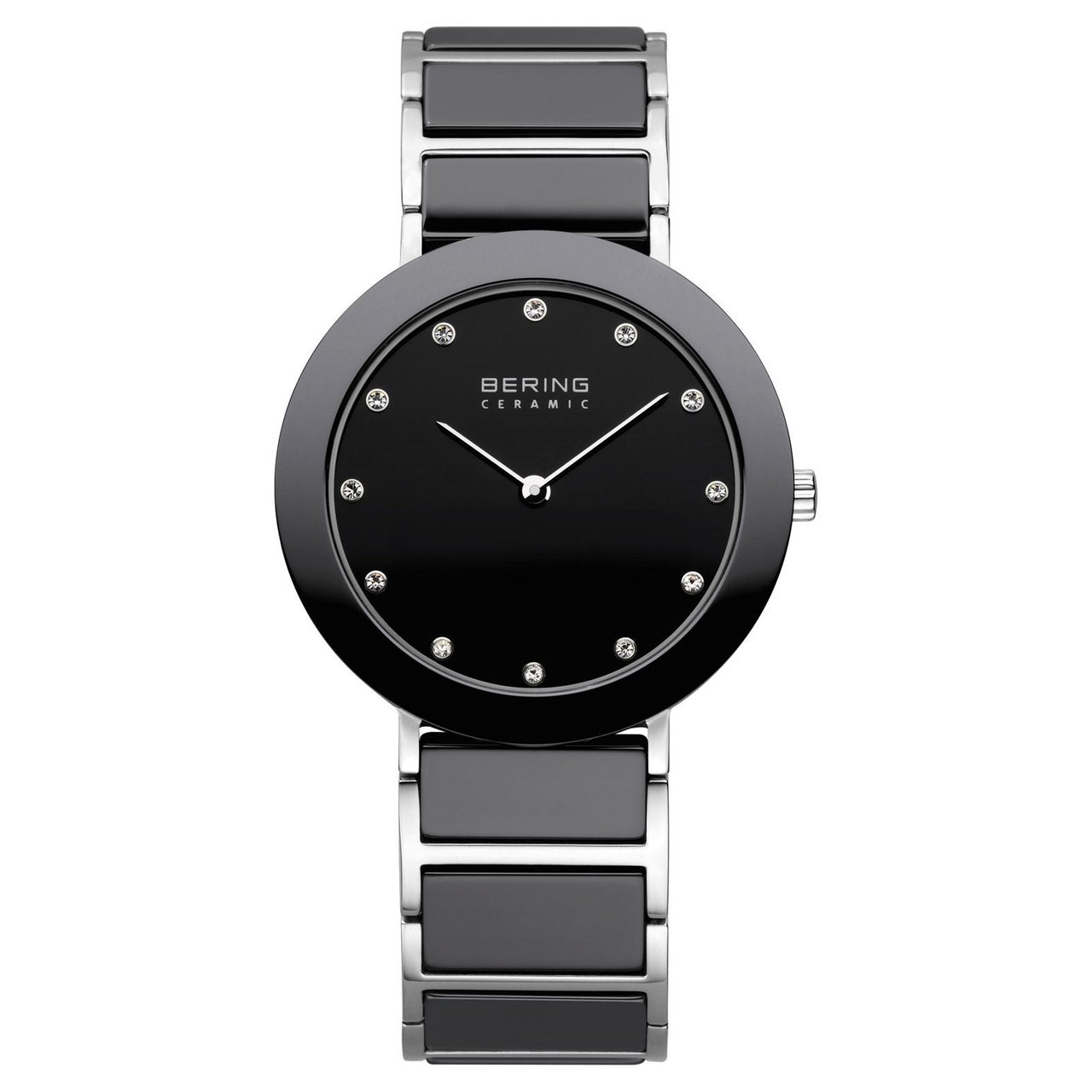 BERING High-Tech Black Ceramic Women's Quartz Watch