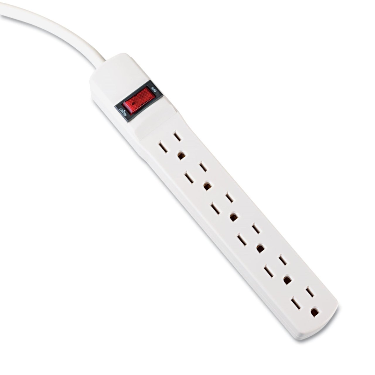 Innovera 6-Outlet Power Strip IVR73315 - Image 1