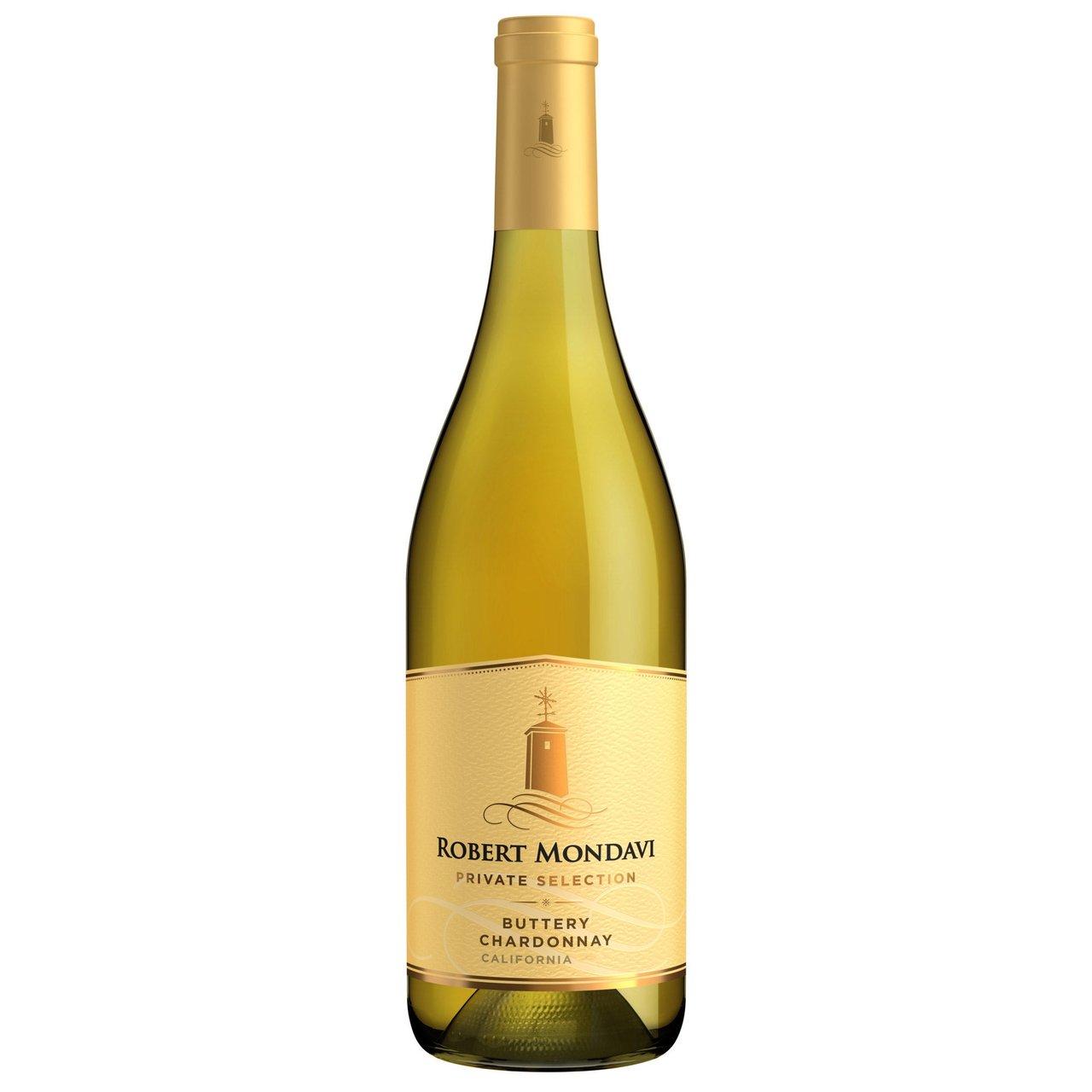 Robert Mondavi Private Selection Buttery Chardonnay California 750ml - Image 1