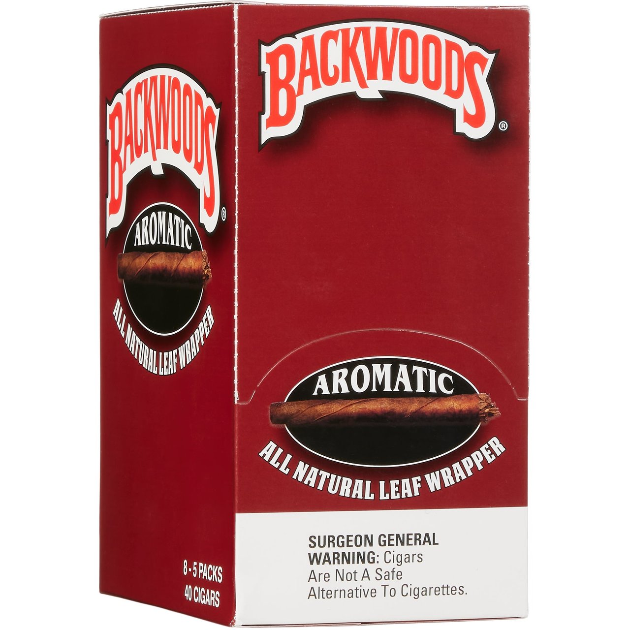 Backwoods Sweet Aromatic Cigars 8 Packs of 5 CT
