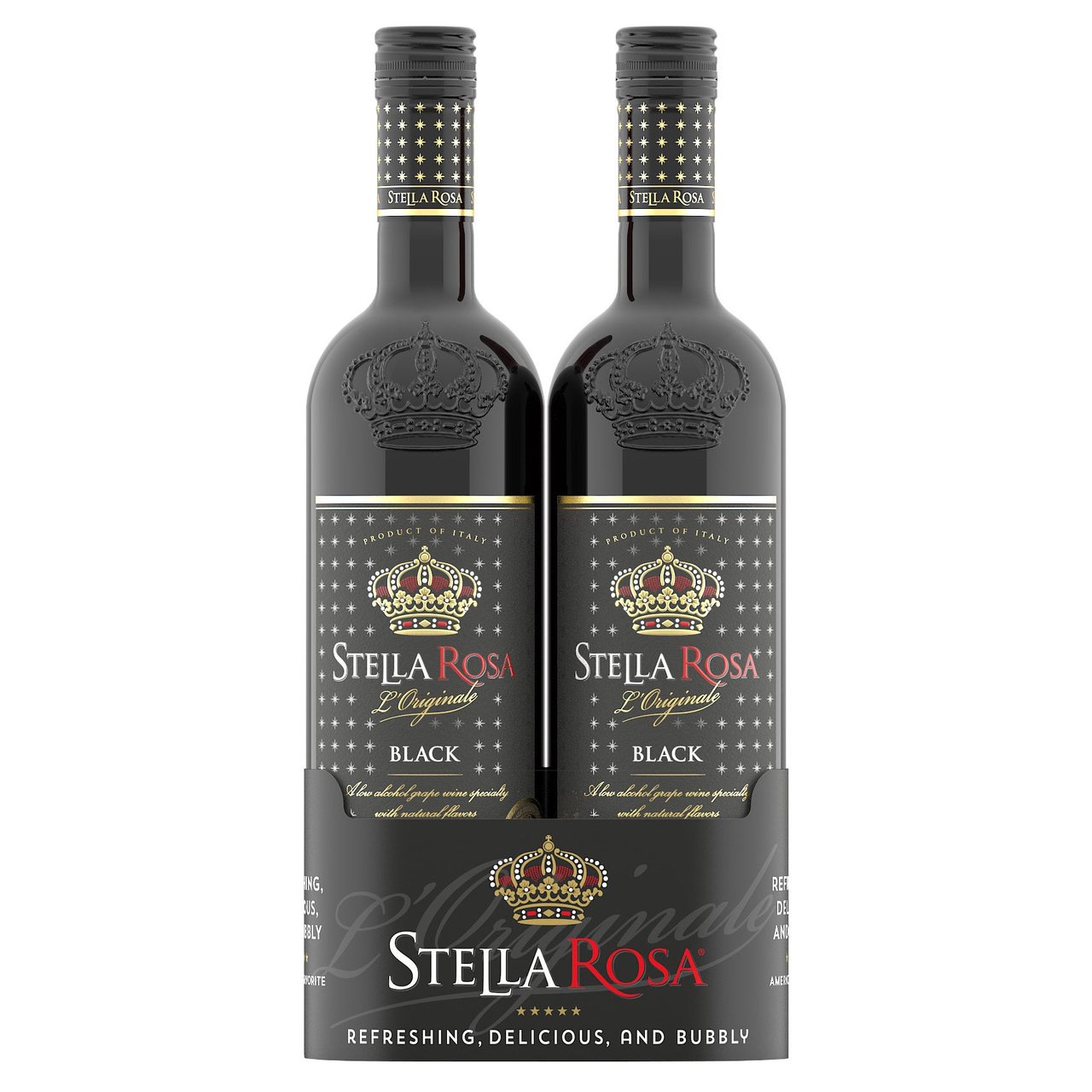 Stella Rosa Black Brachetto - 2 Pack Italy 2-750ML - Image 1