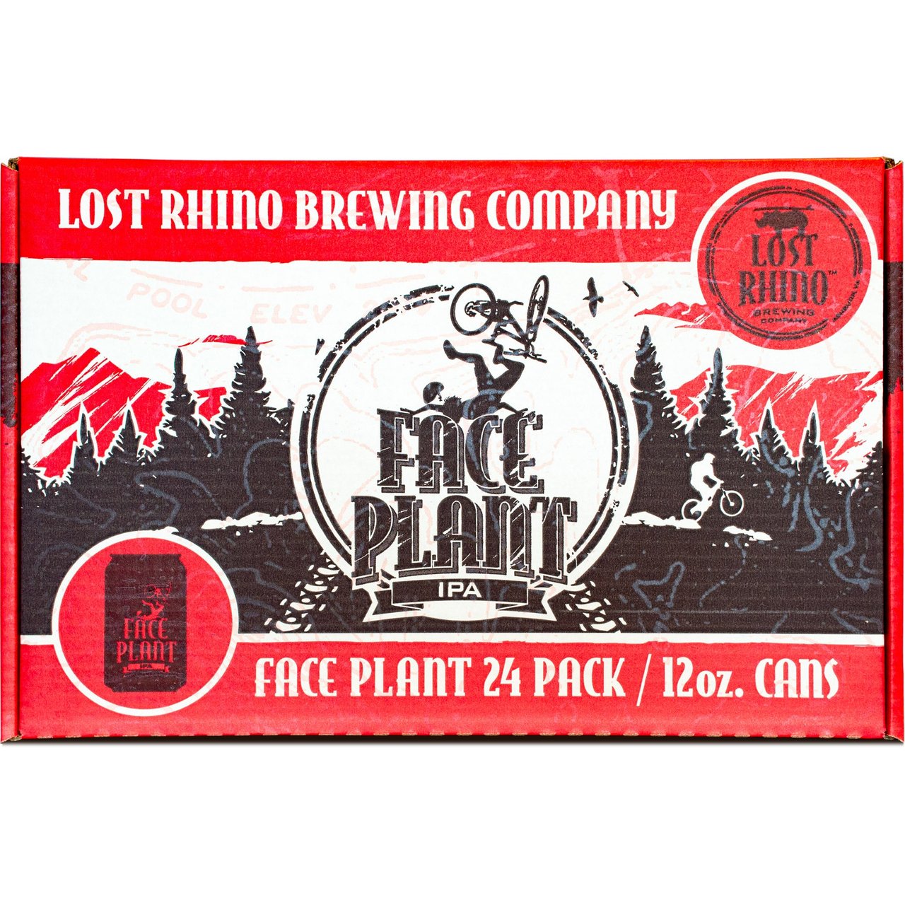 Lost Rhino Face Plant IPA 24-Pack 12 oz Cans (Ashburn, VA) - Image 1
